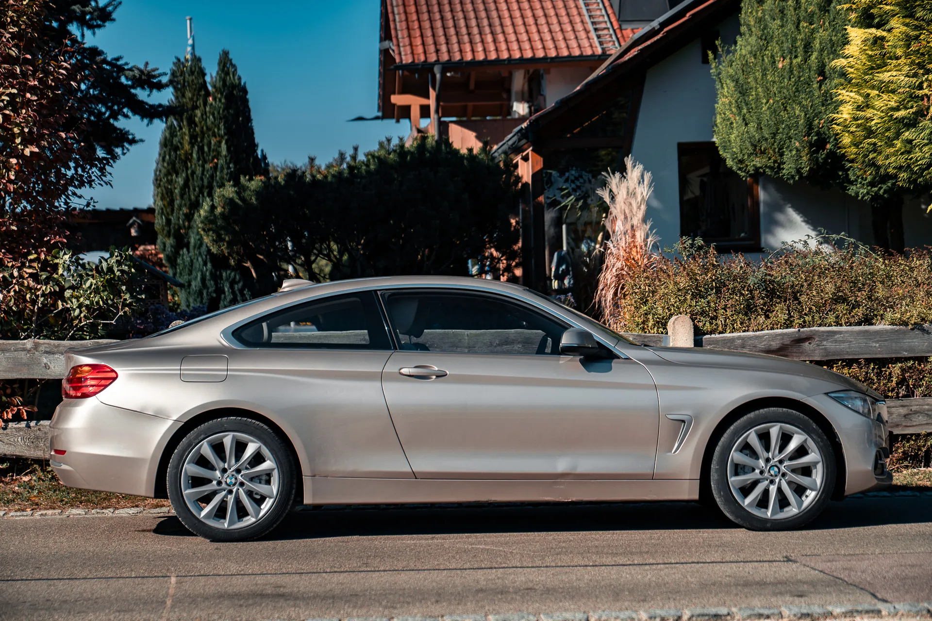 BMW 428i xDrive Coupé Modern Line · one owner · 245 hp · Steptronic · new HU at handover · new front differential · 15