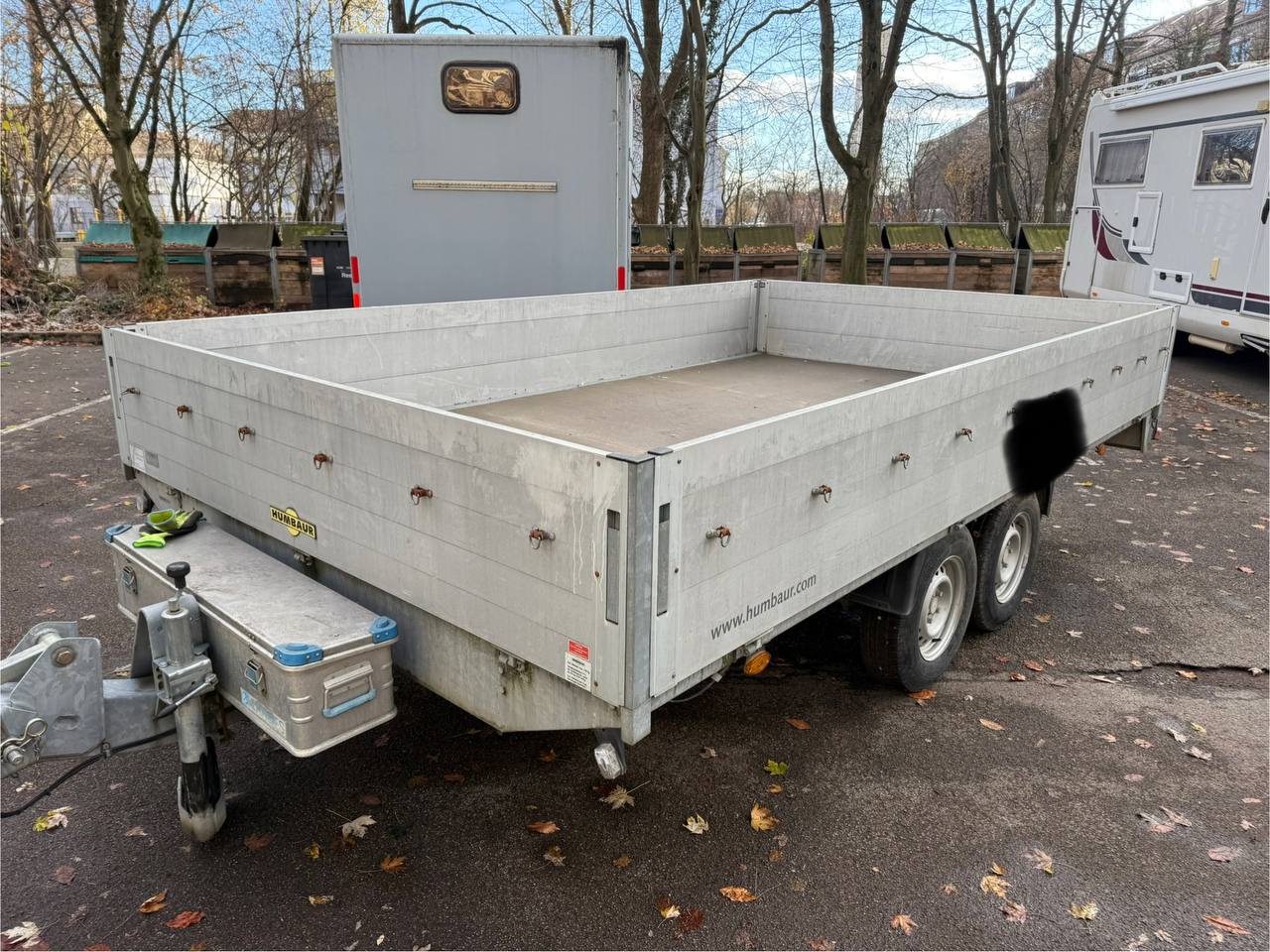 Humbaur HT35 · 3,500 kg · Tandem-axle trailer · 5