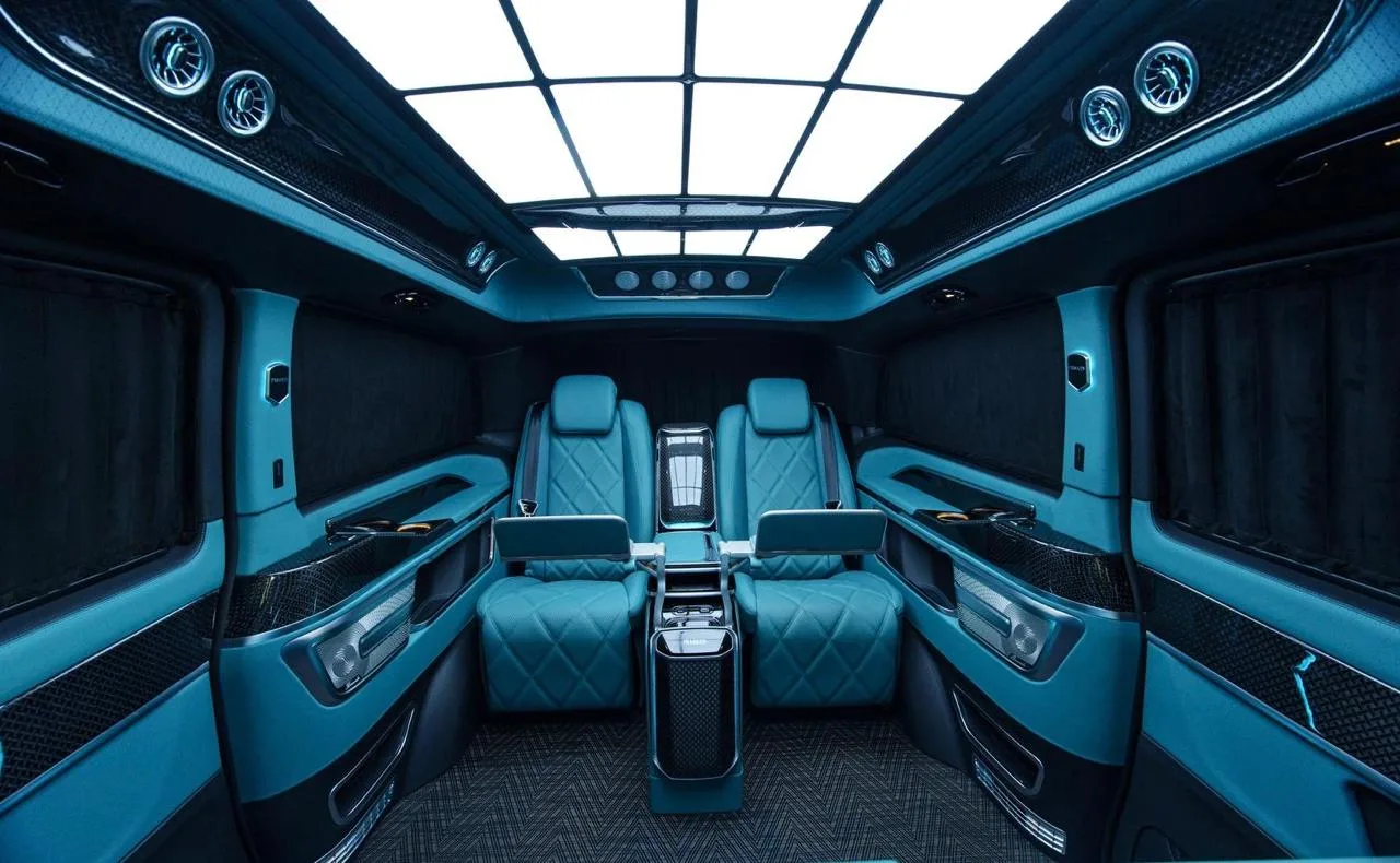 Mercedes-Benz V 300 d 4MATIC extralang Royal Lux Tiffany by Franken Autodesign · 7