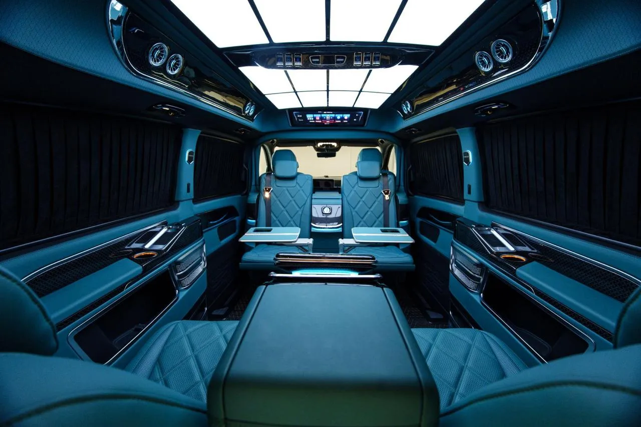 Mercedes-Benz V 300 d 4MATIC extralang Royal Lux Tiffany by Franken Autodesign · 10