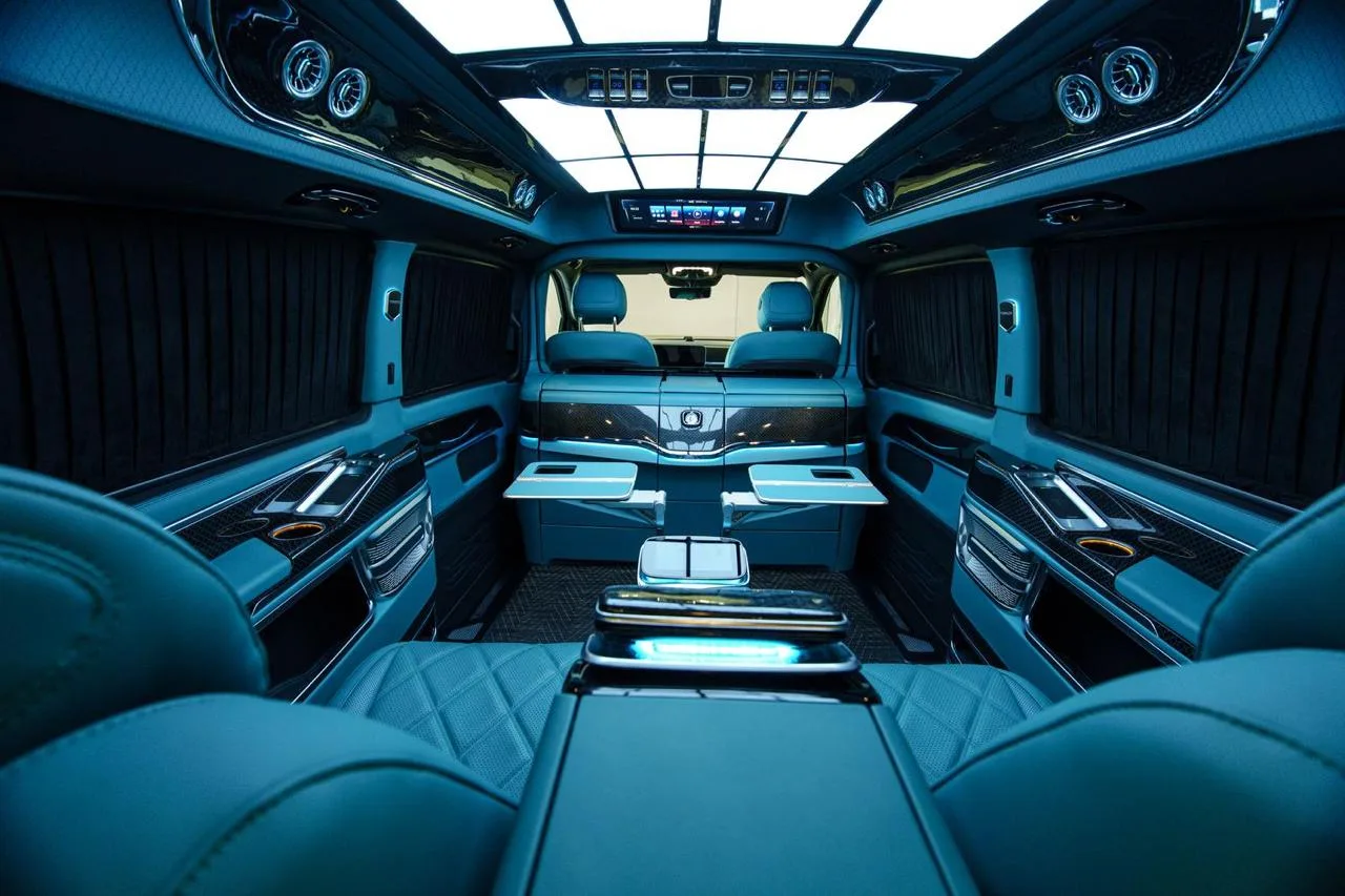 Mercedes-Benz V 300 d 4MATIC extralang Royal Lux Tiffany by Franken Autodesign · 11