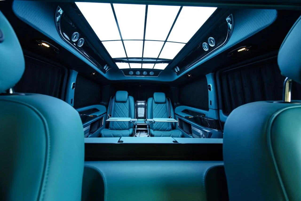 Mercedes-Benz V 300 d 4MATIC extralang Royal Lux Tiffany by Franken Autodesign · 12