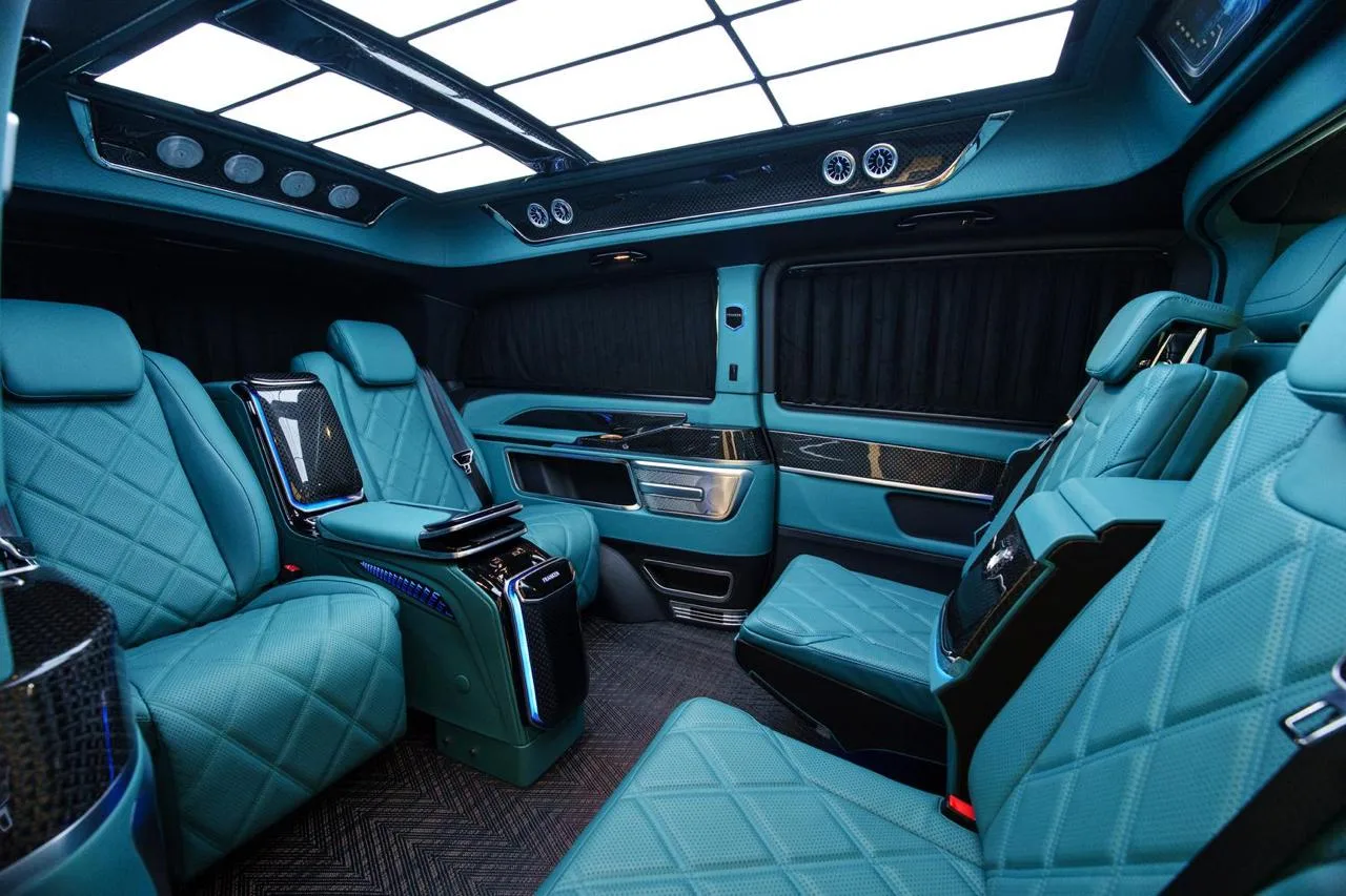 Mercedes-Benz V 300 d 4MATIC extralang Royal Lux Tiffany by Franken Autodesign · 14