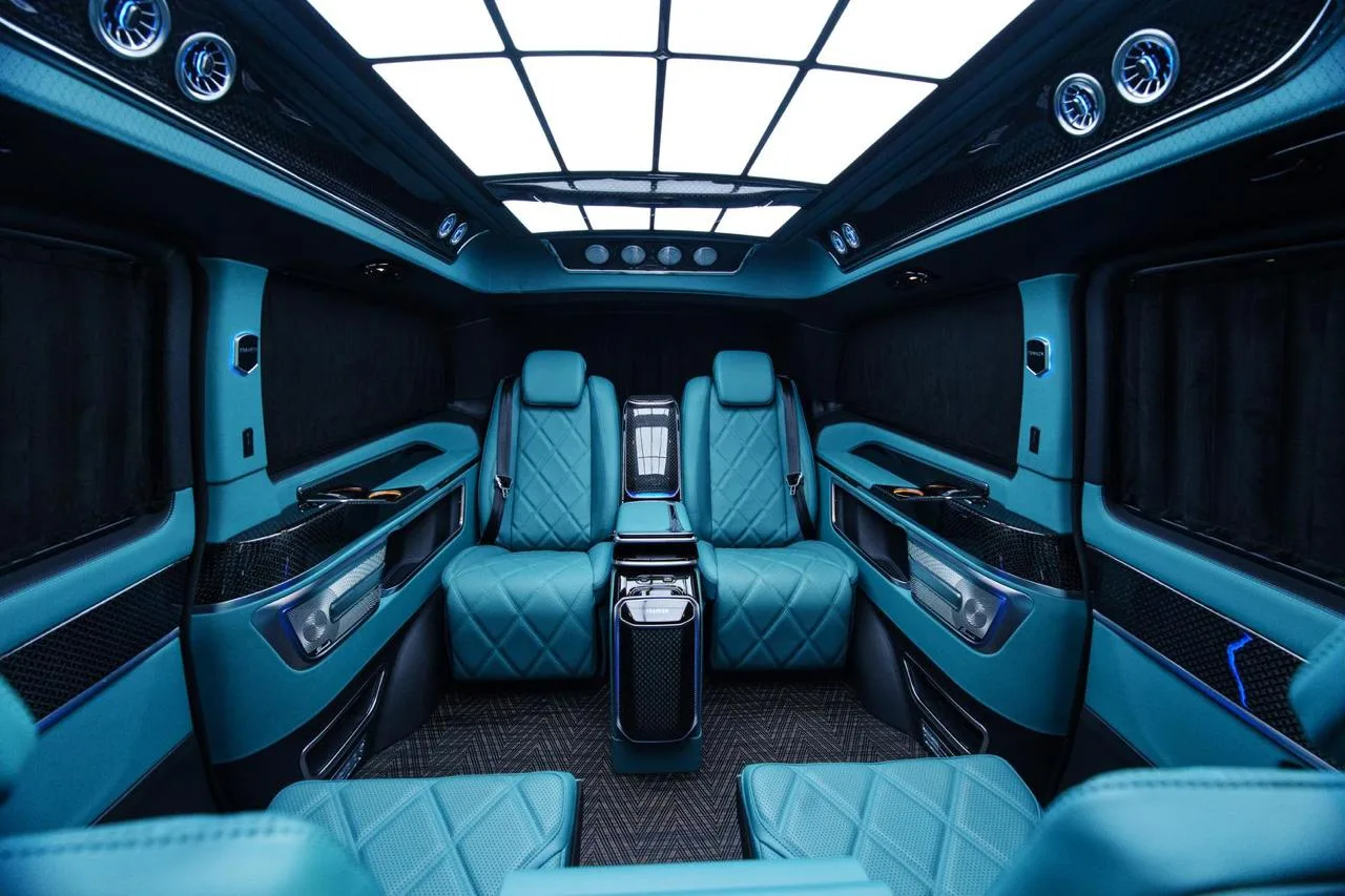 Mercedes-Benz V 300 d 4MATIC extralang Royal Lux Tiffany by Franken Autodesign · 15