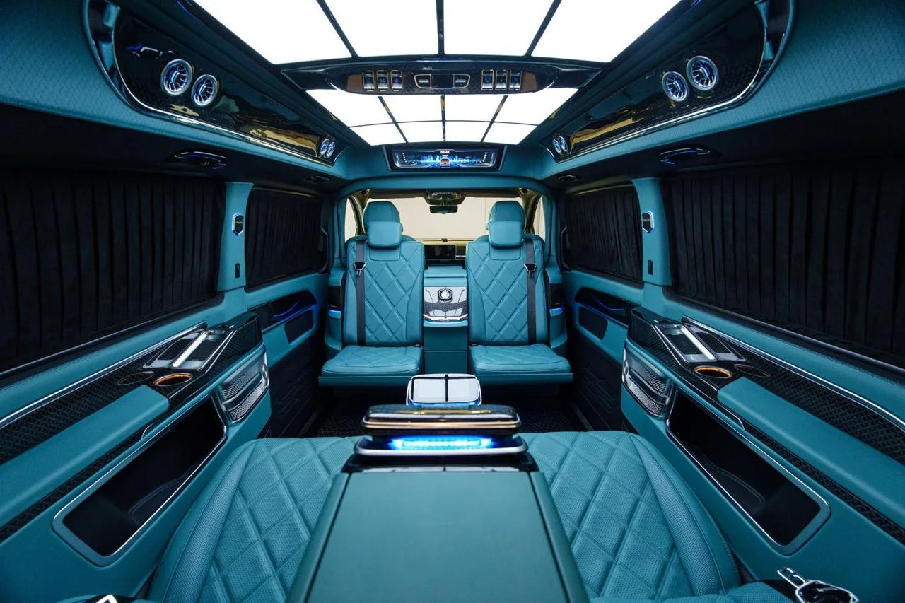 Mercedes-Benz V 300 d 4MATIC extralang Royal Lux Tiffany by Franken Autodesign · 17