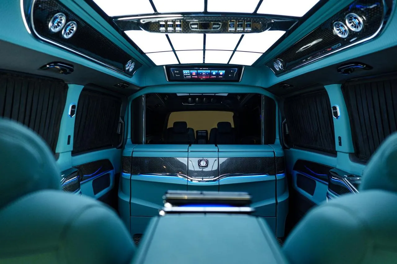 Mercedes-Benz V 300 d 4MATIC extralang Royal Lux Tiffany by Franken Autodesign · 30