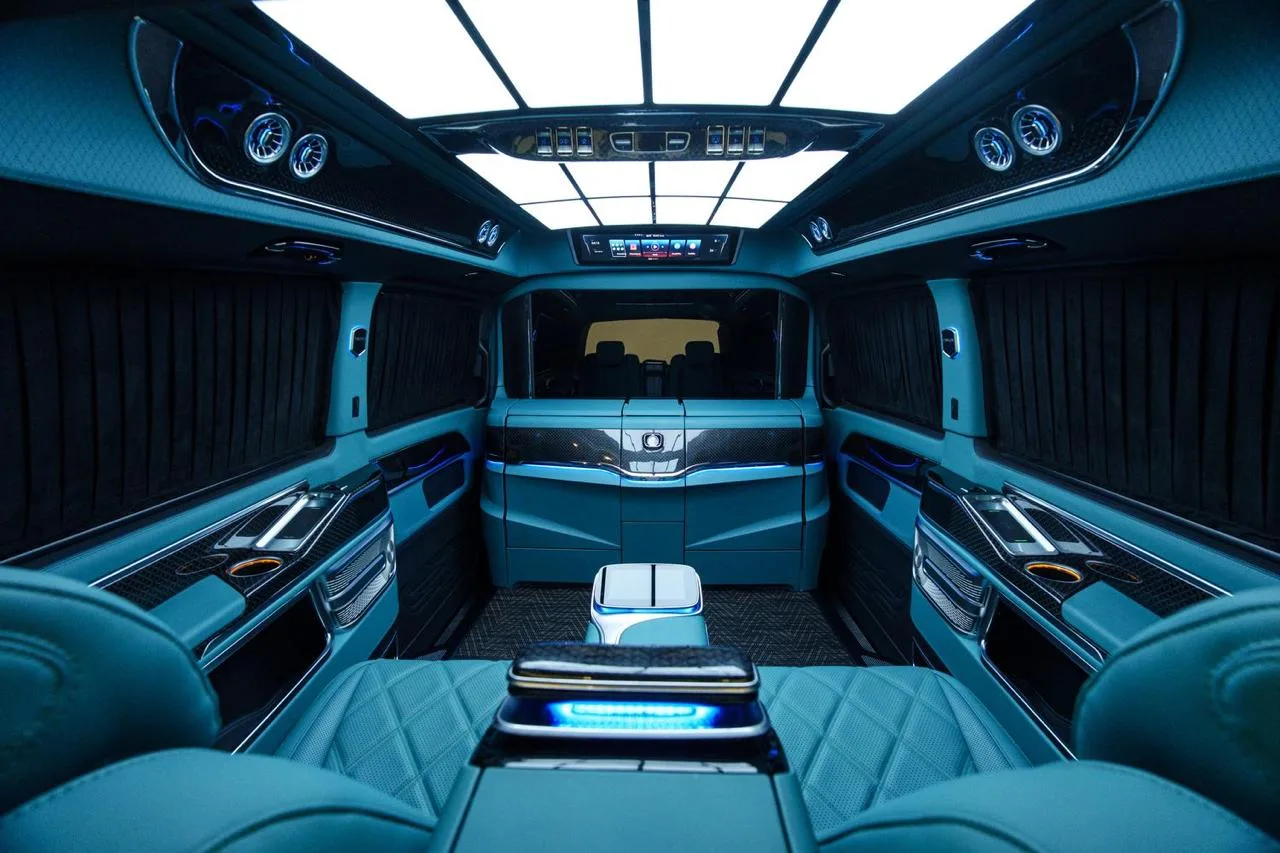 Mercedes-Benz V 300 d 4MATIC extralang Royal Lux Tiffany by Franken Autodesign · 31
