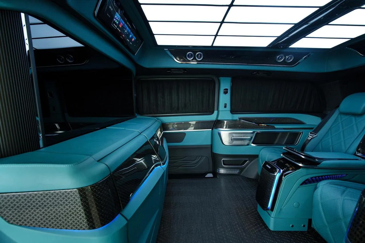 Mercedes-Benz V 300 d 4MATIC extralang Royal Lux Tiffany by Franken Autodesign · 32