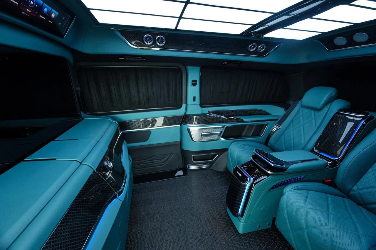 Mercedes-Benz V 300 d 4MATIC extralang Royal Lux Tiffany by Franken Autodesign · 33
