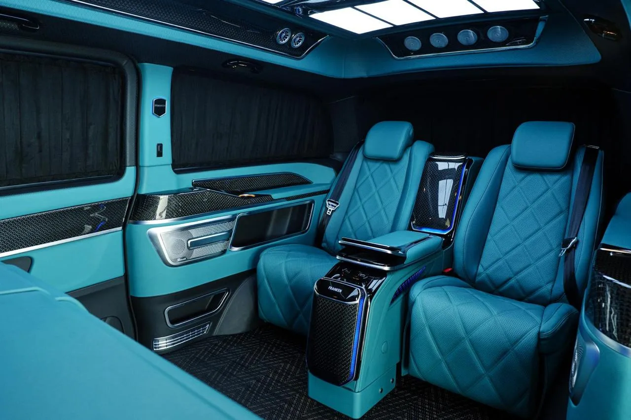 Mercedes-Benz V 300 d 4MATIC extralang Royal Lux Tiffany by Franken Autodesign · 35